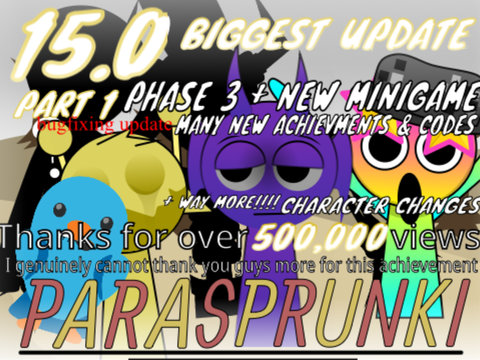 ParaSprunki 15.0 Part 1