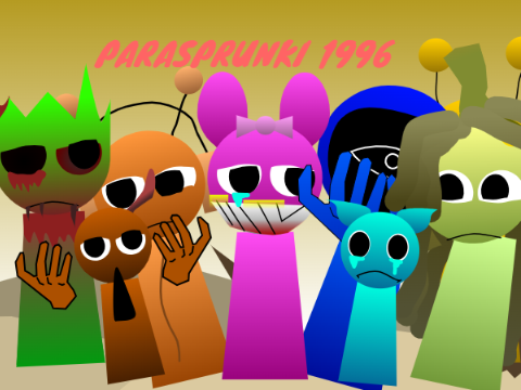 Play Parasprunki 1996 final update - Incredibox Sprunki game online
