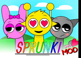 Play Sprunki kiss mod