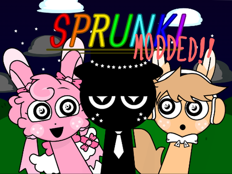 Play Sprunki Night Time Mod - Incredibox Sprunki game online