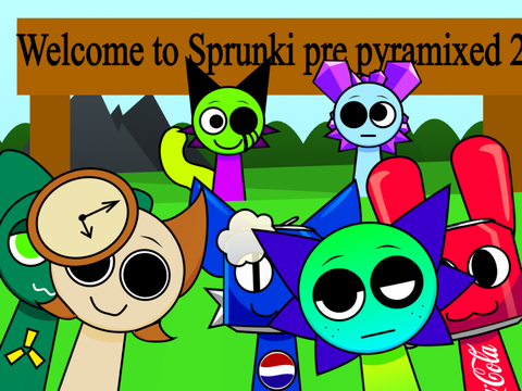 Play Sprunki pre pyramixed 2 New - Incredibox Sprunki game online