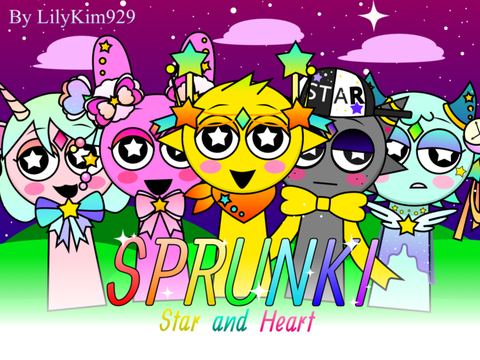 Sprunki Star and Heart