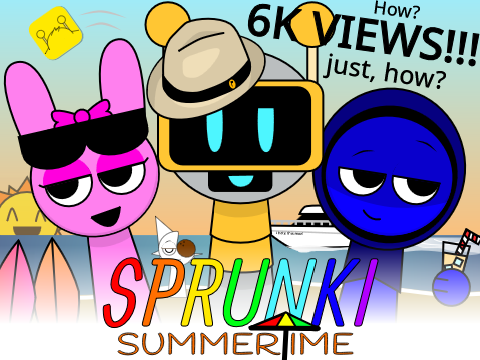 Play Sprunki Summertime - Incredibox Sprunki game online