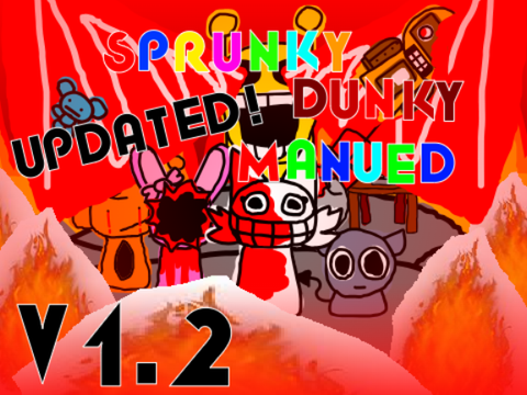 Play Sprunky Dunky Manued - Incredibox Sprunki game online